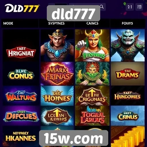 comparação de jogos disponíveis no dld777